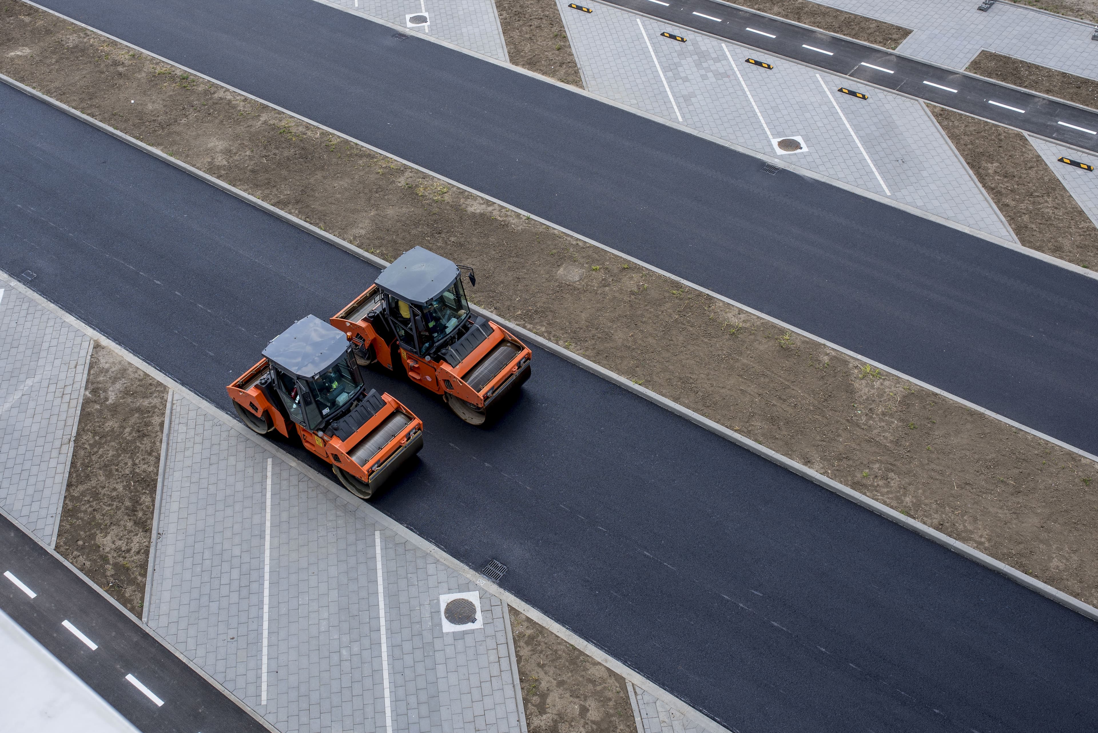 Road construction process